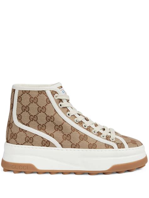 gucci high tops shoes|farfetch Gucci high top.